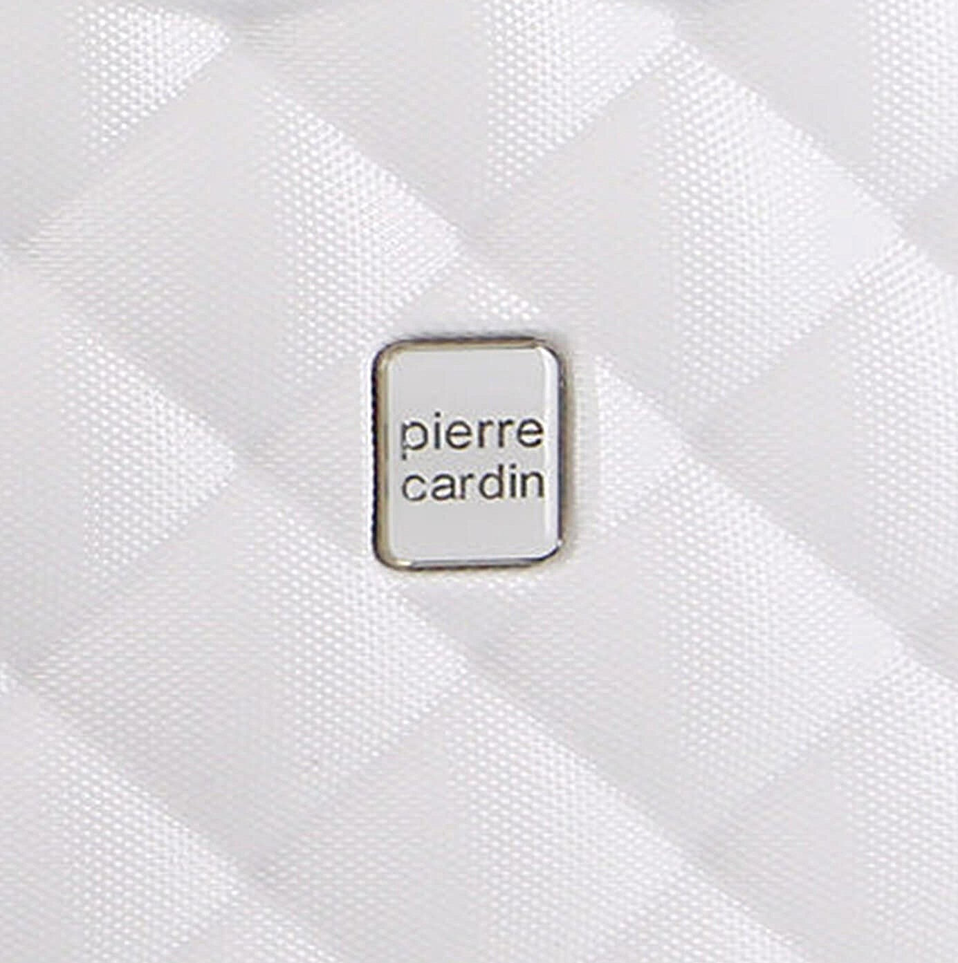Pierre Cardin Hard Shell Beauty Vanity Case in White