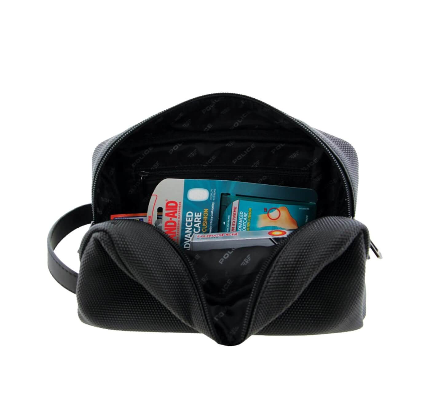 Police POL19 Mens Wings Toiletry Bag/Black