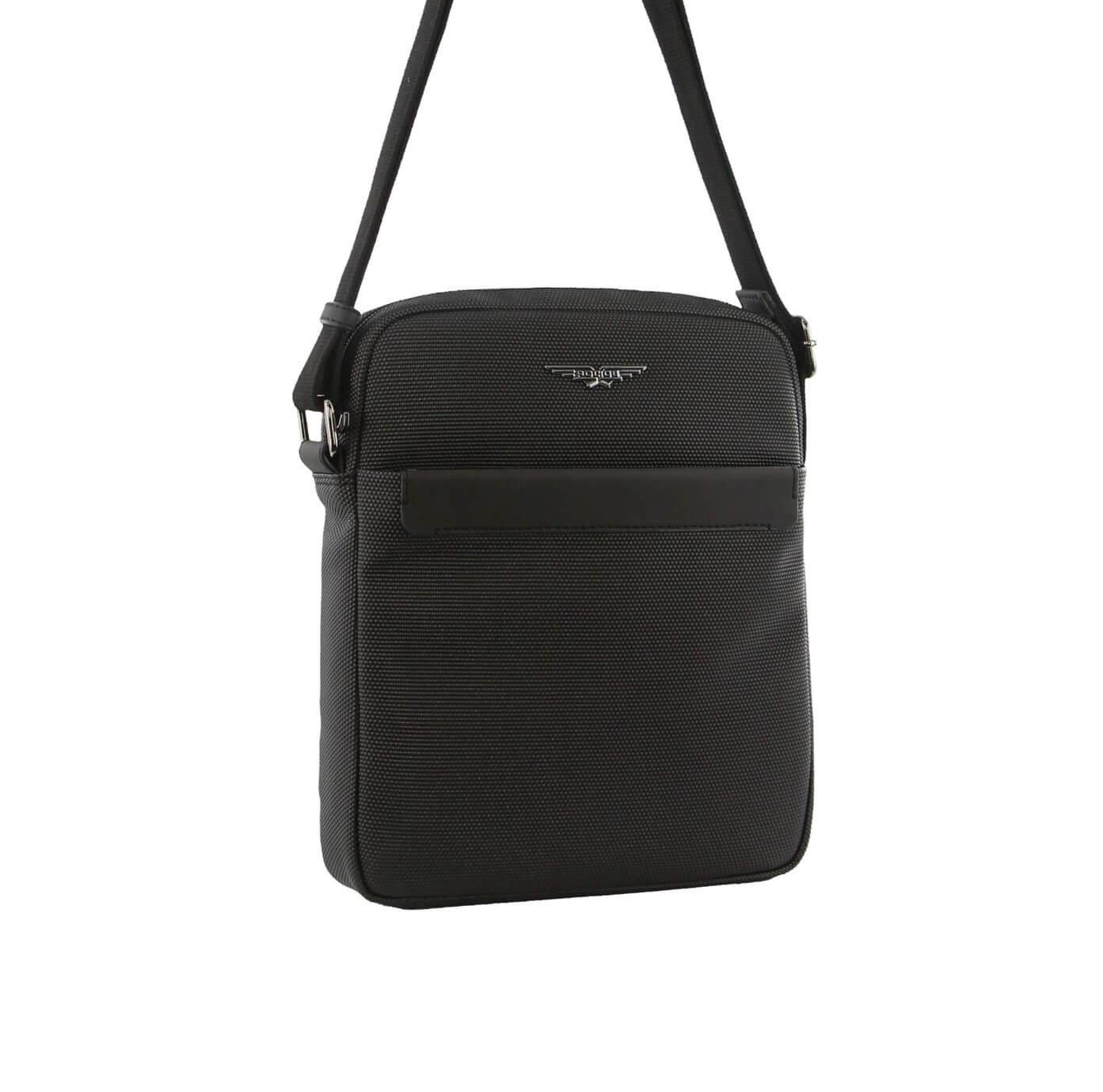 Police POL21 Mens Wings Cross Body Bag/Black