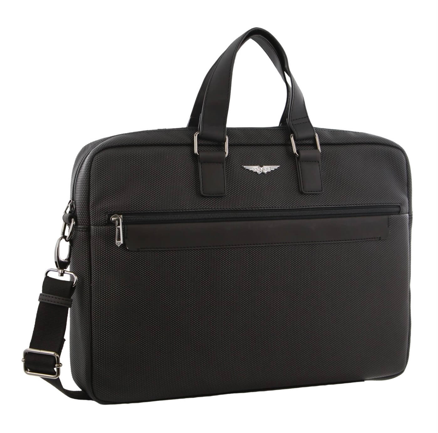 Police POL23 Mens Wings 16-inch Laptop-Business Bag/Black