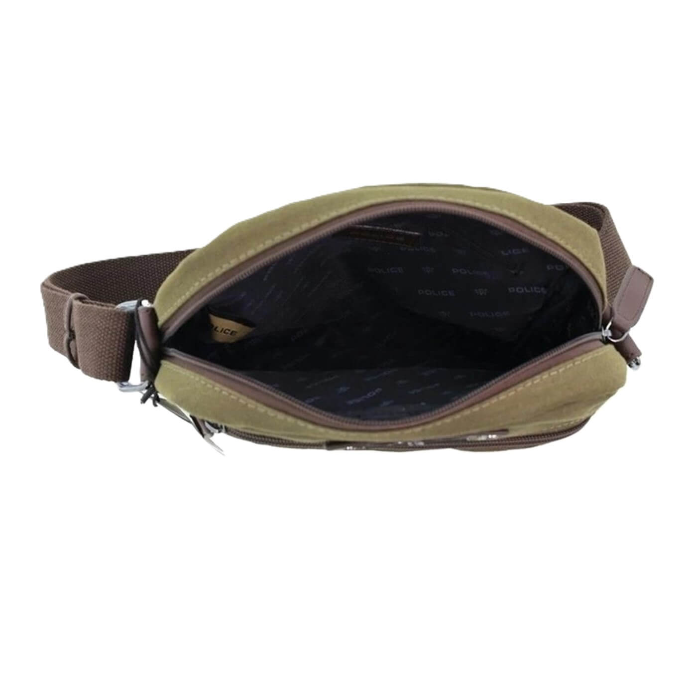 Police POL 35 Rustic Canvas Messenger Business Bag