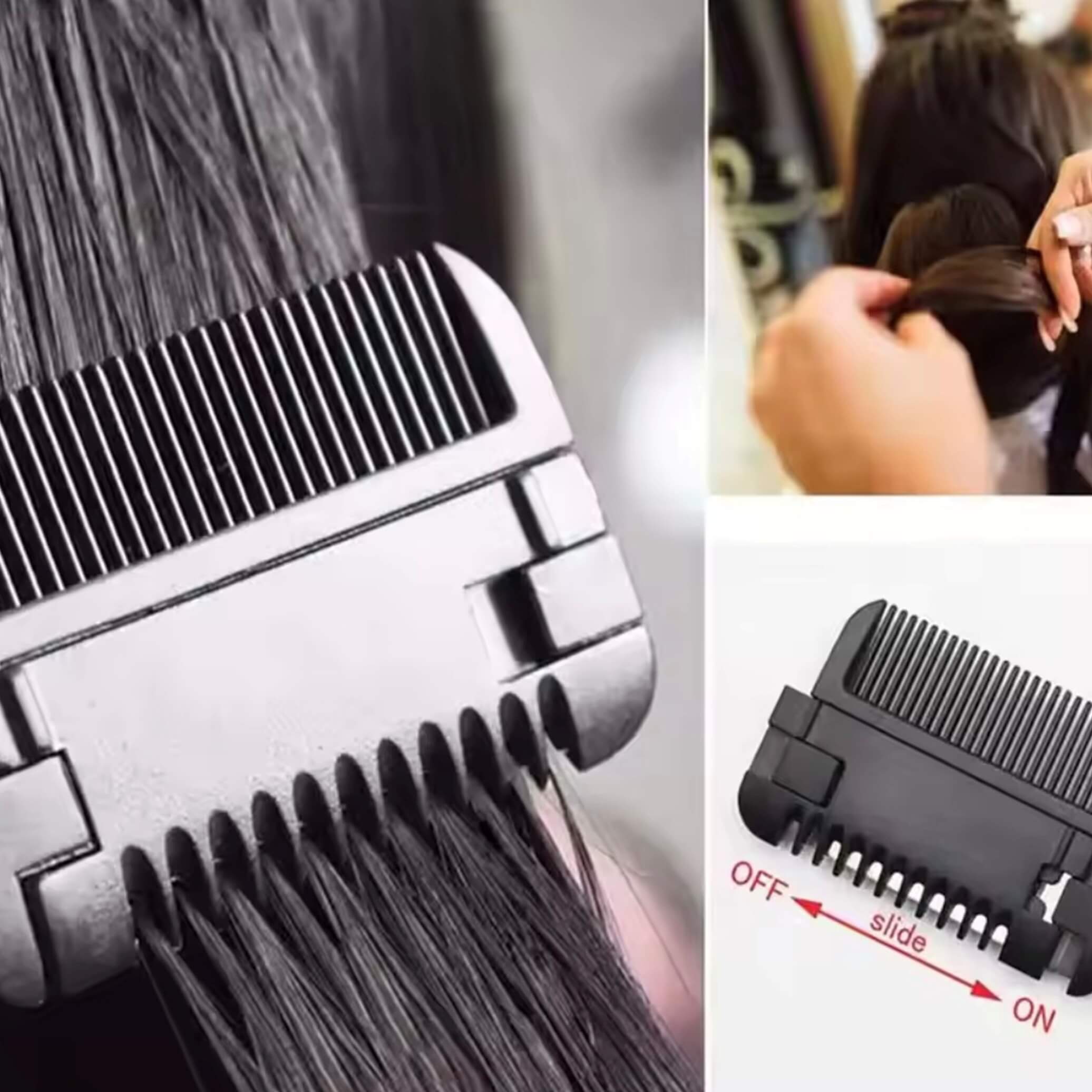 Salon-Grade Hair Blending Comb