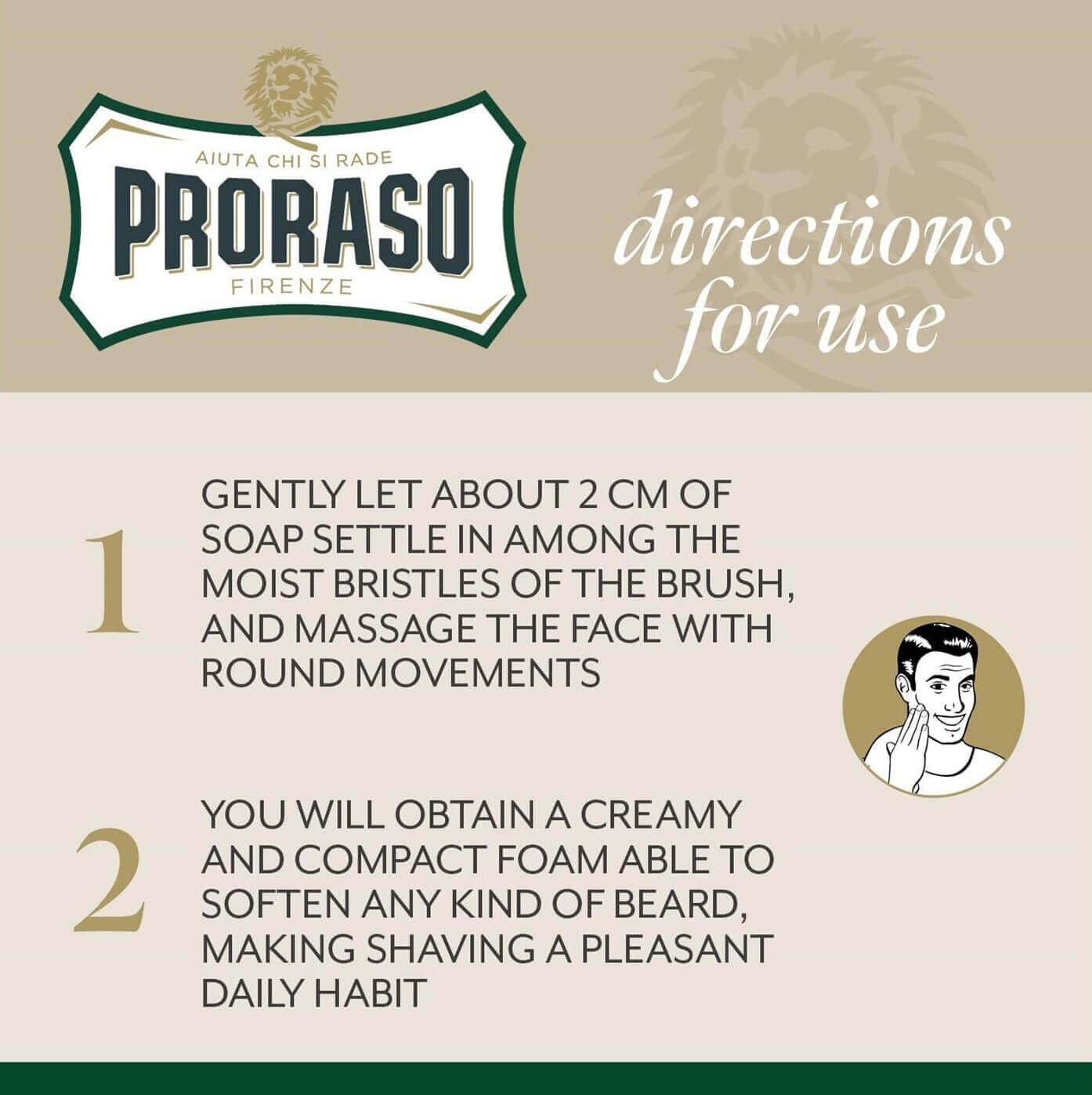 PRORASO Shave Cream Refreshing and Toning 