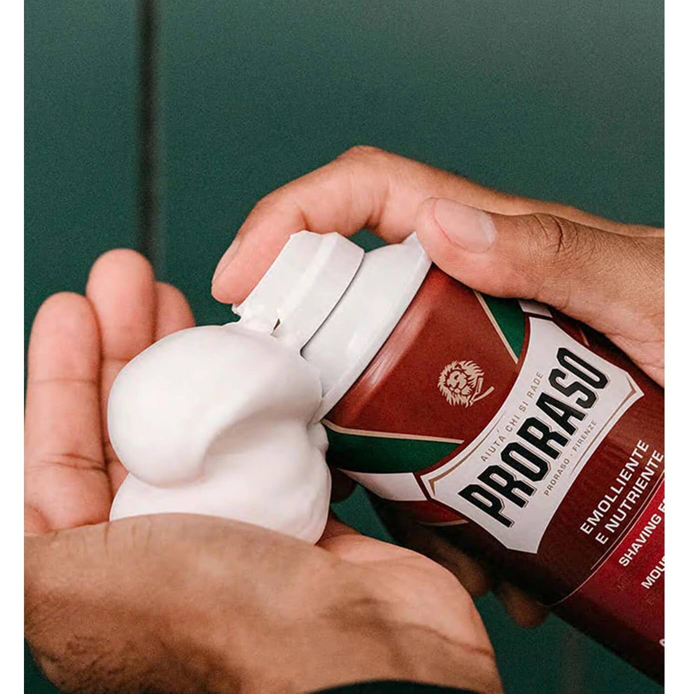 PRORASO Shave Foam for Coarse Beards 