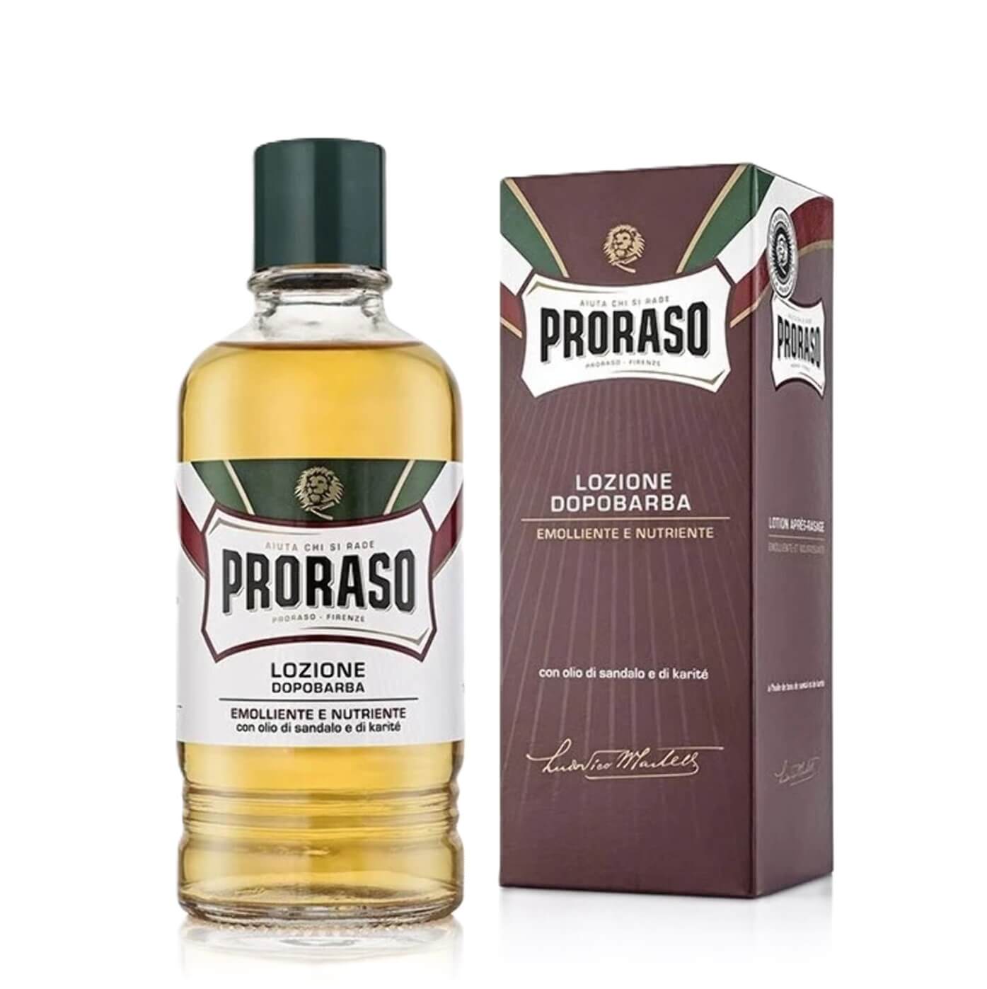 PRORASO Sandalwood and Shea Aftershave Lotion