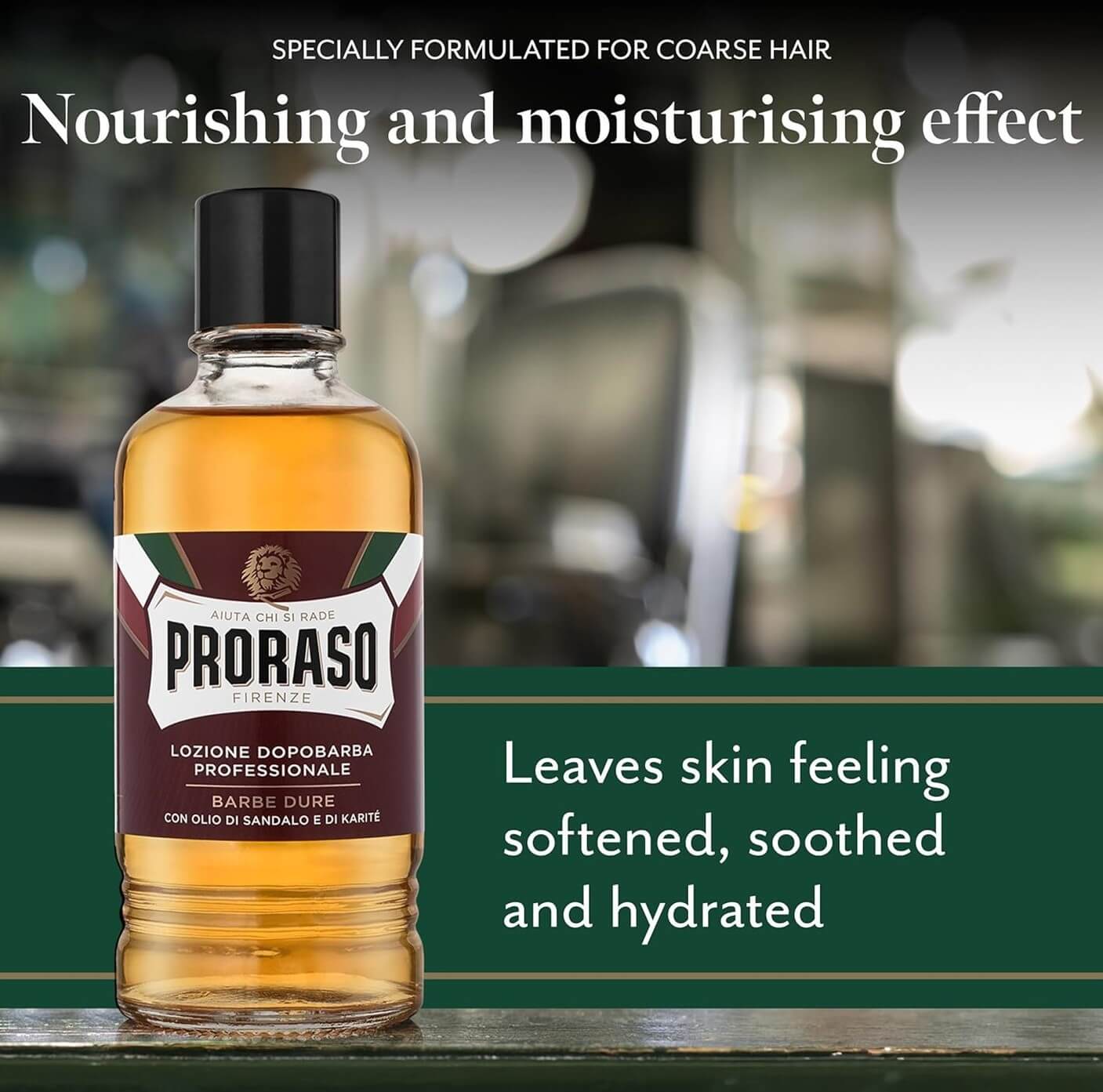 PRORASO Sandalwood and Shea Aftershave Lotion
