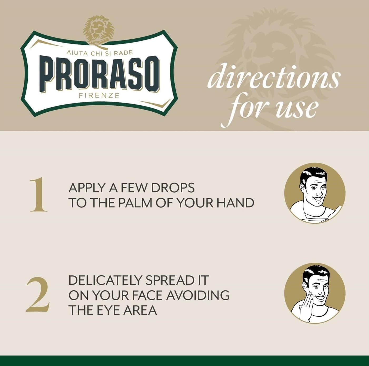 PRORASO Sandalwood and Shea Aftershave Lotion
