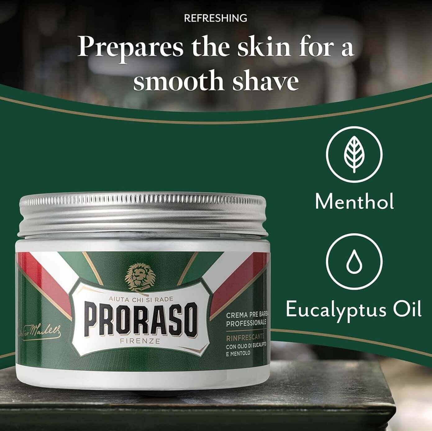 PRORASO Pre/After Shave Cream for Normal Skin 
