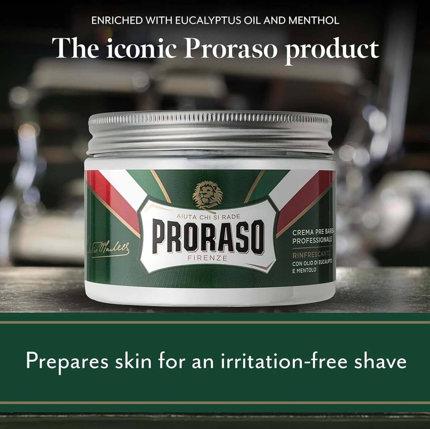 PRORASO Pre/After Shave Cream for Normal Skin 