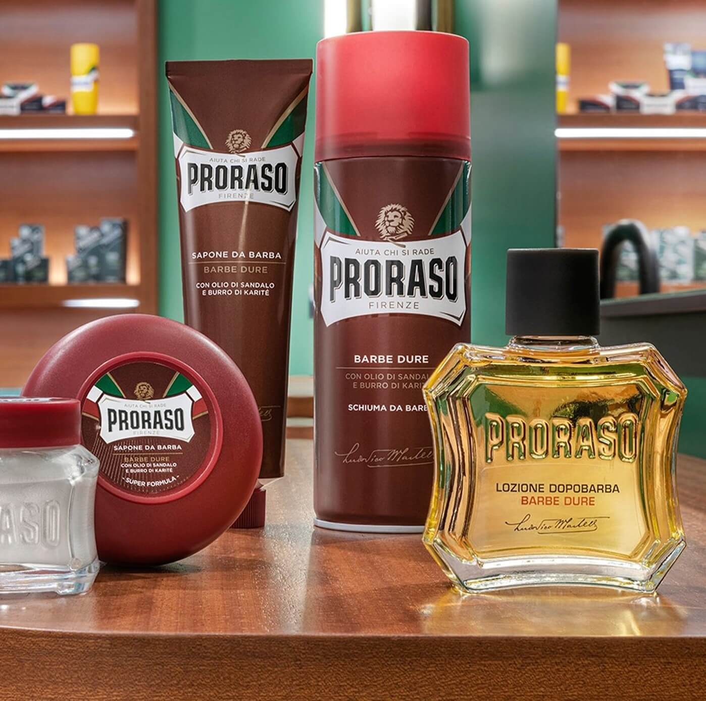 PRORASO Shave Foam for Coarse Beards 