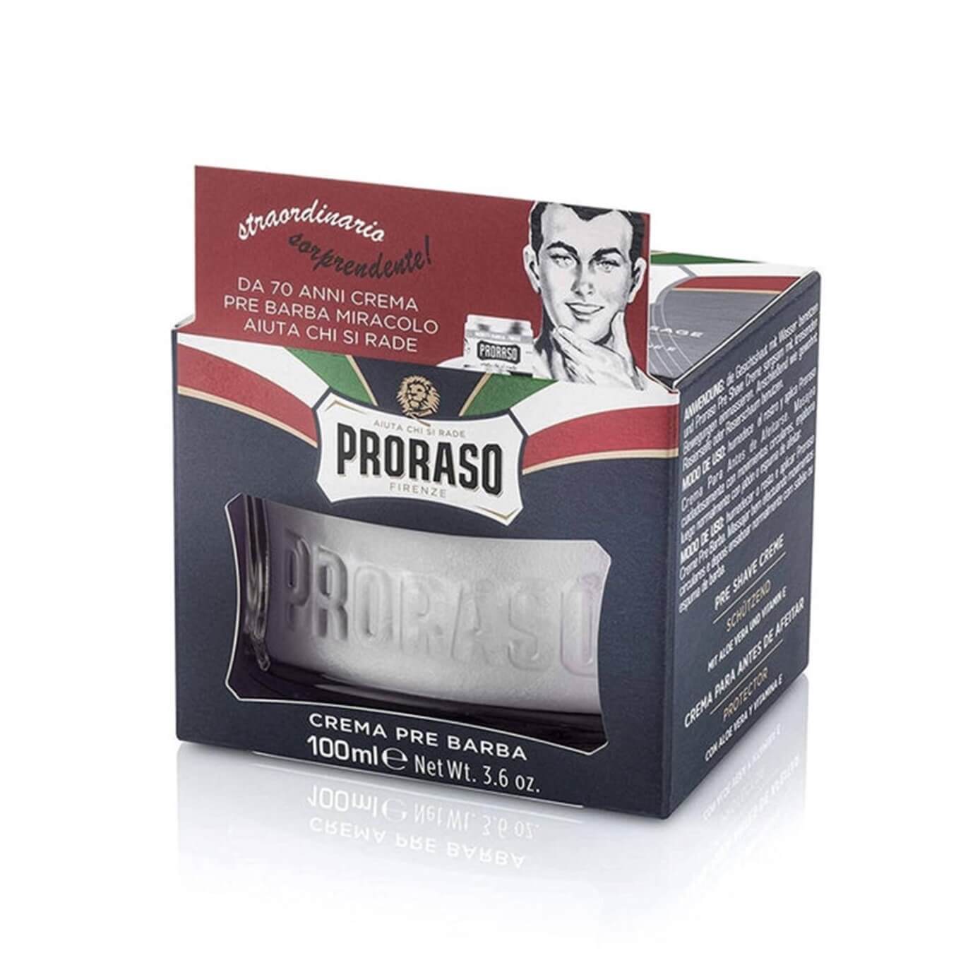 PRORASO Pre/After Shave Cream Protects and Moisturisers 