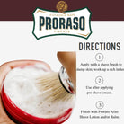 PRORASO Shave Soap for Coarse Beards 