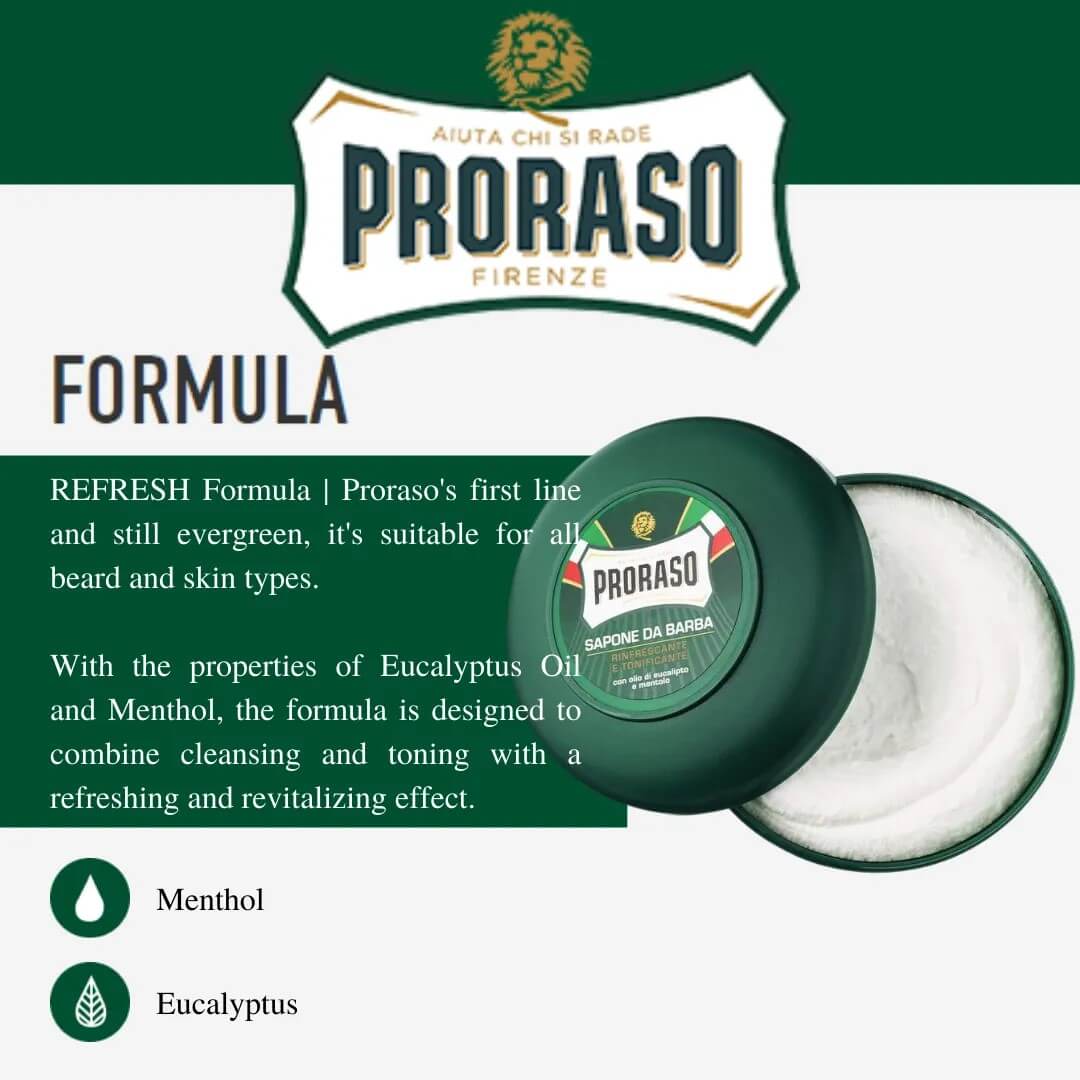 PRORASO Shave Soap for Normal Skin