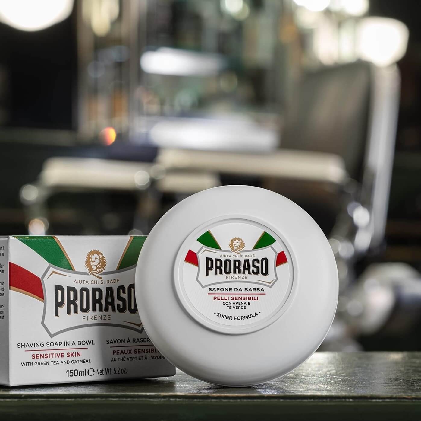 PRORASO Shave Soap for Sensitive Skin 