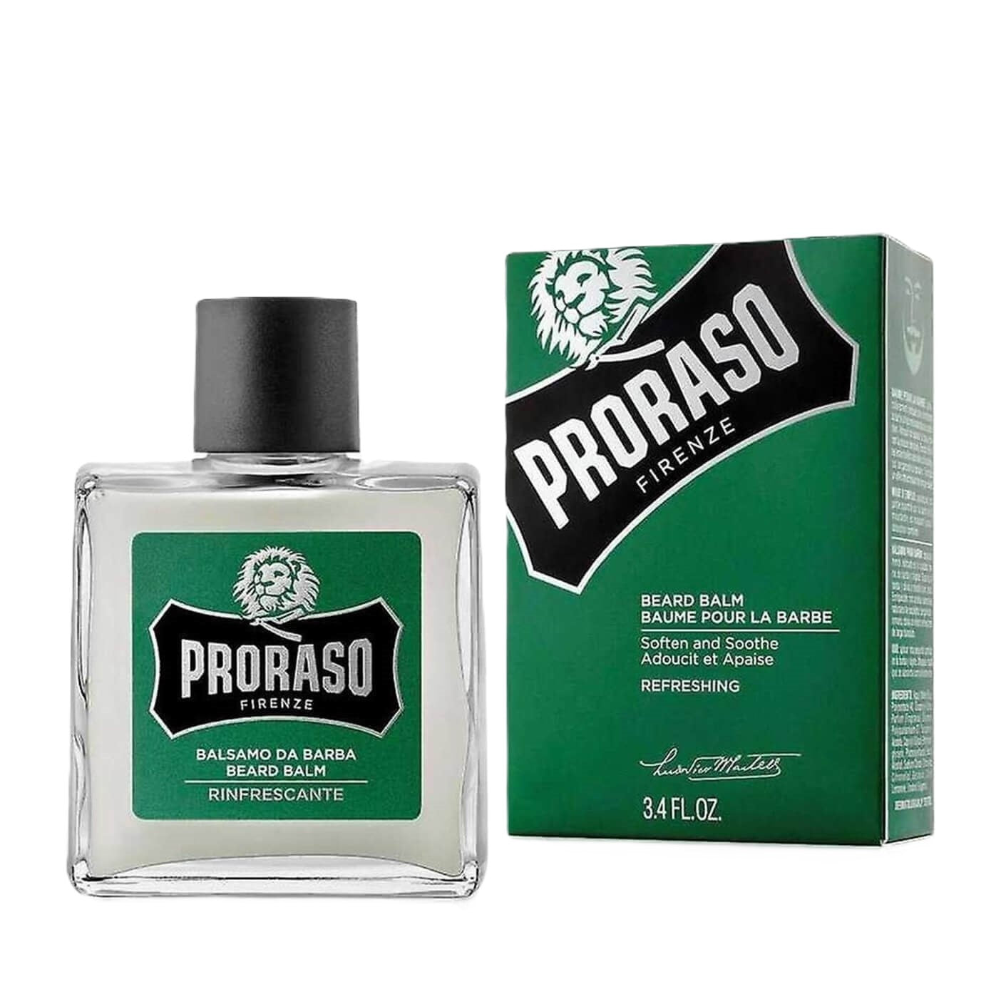 Proraso Refreshing Beard Balm + Beard Brush