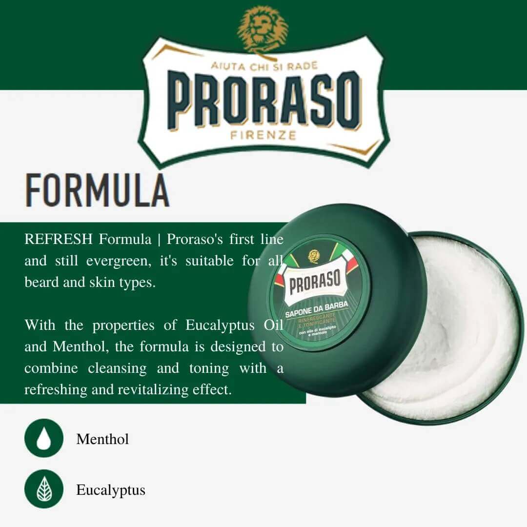 Badger Brush + Proraso Soap for Normal Skin