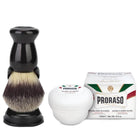 Shaving Set with Proraso Shave Soap for Sensitive Skin