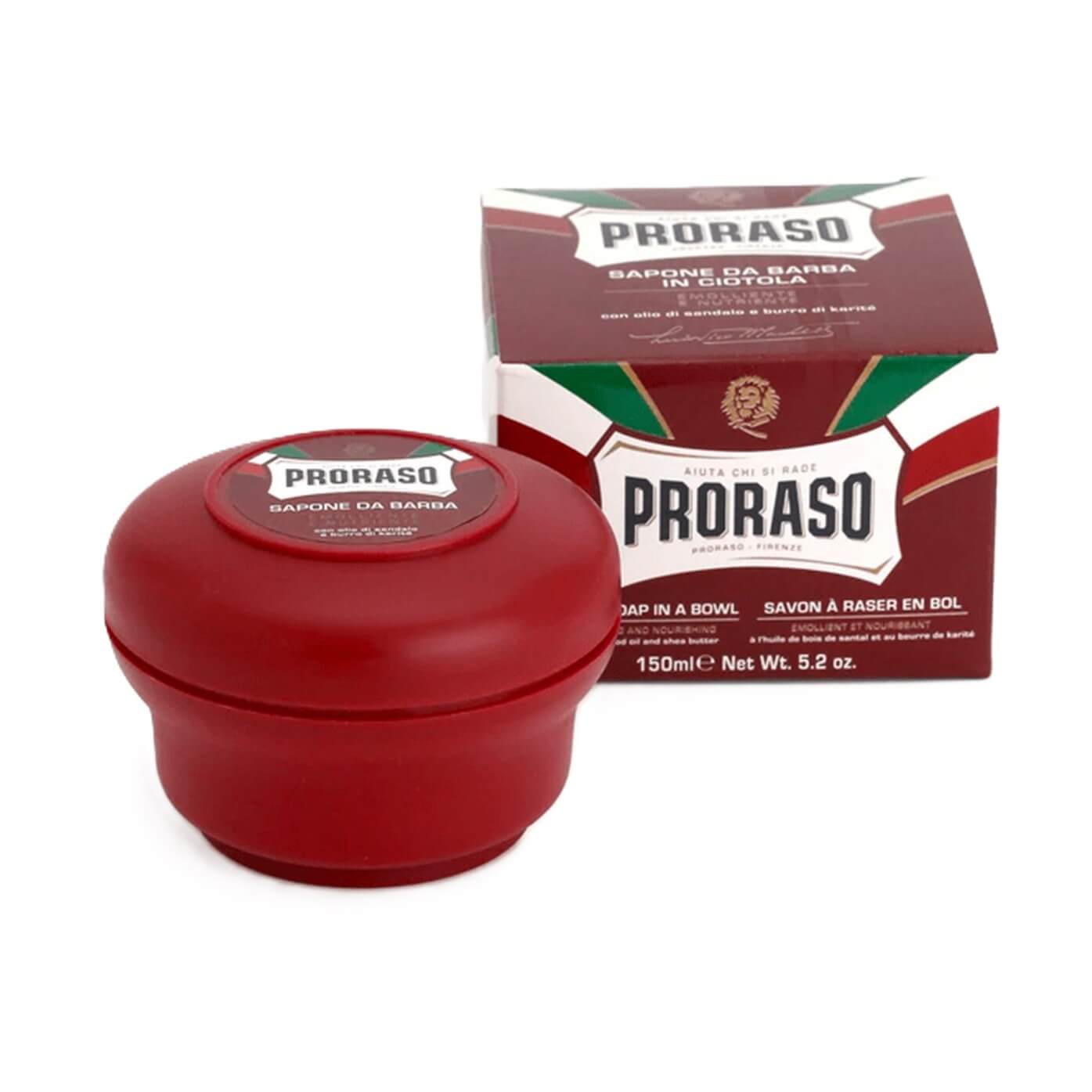 PRORASO Shave Soap for Coarse Beards 