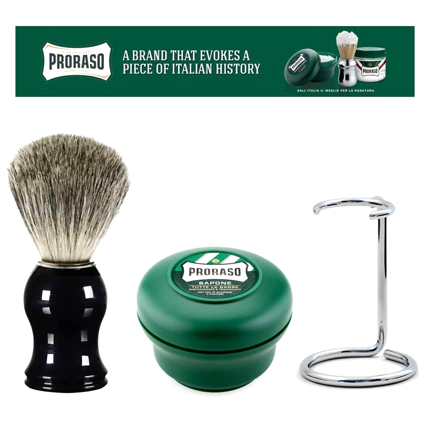 Best Buys Shave Kit - Soap/Brush/Stand