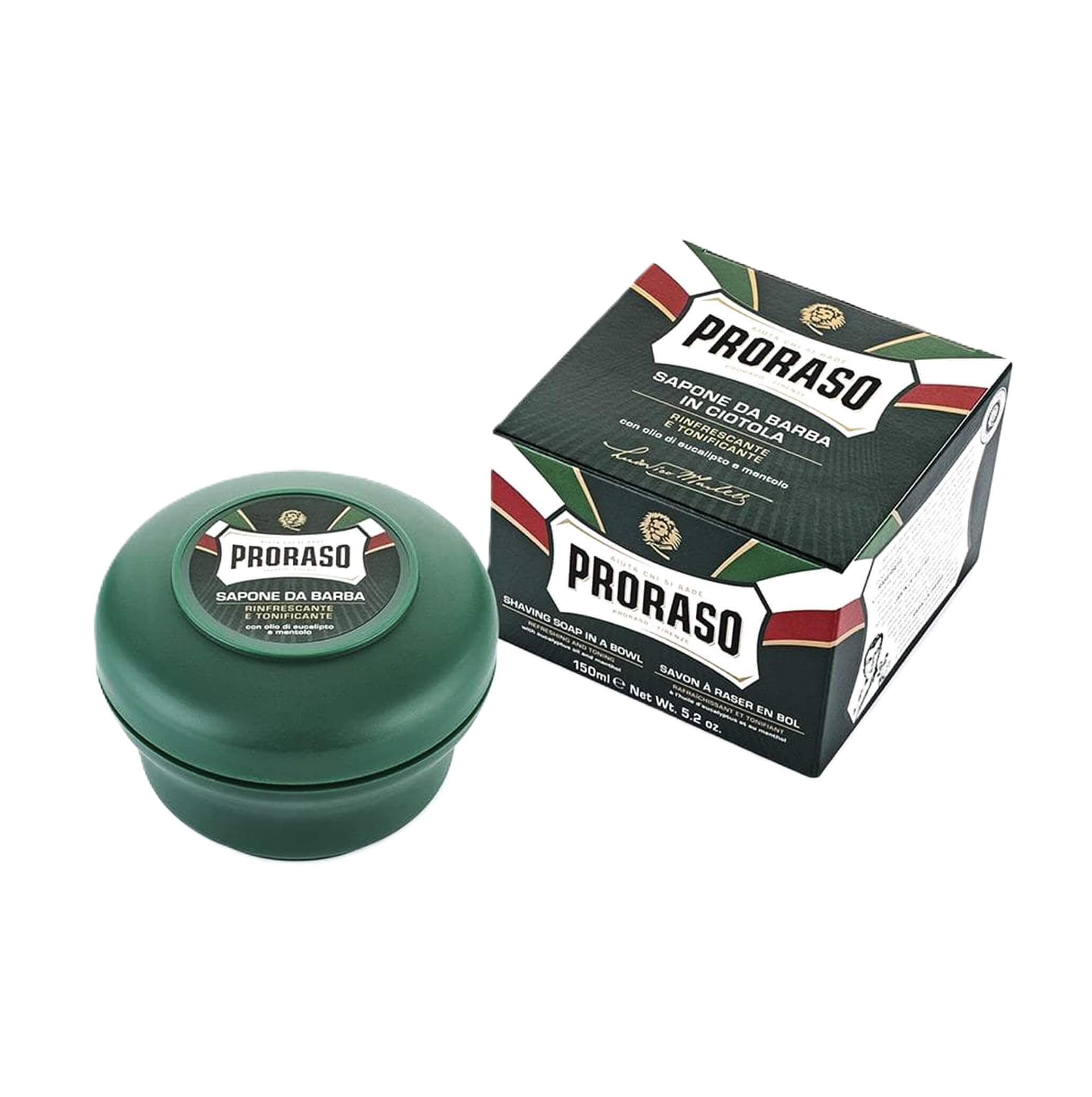 Comoy 3-Piece Shave Set + Hydrating Proraso Soap