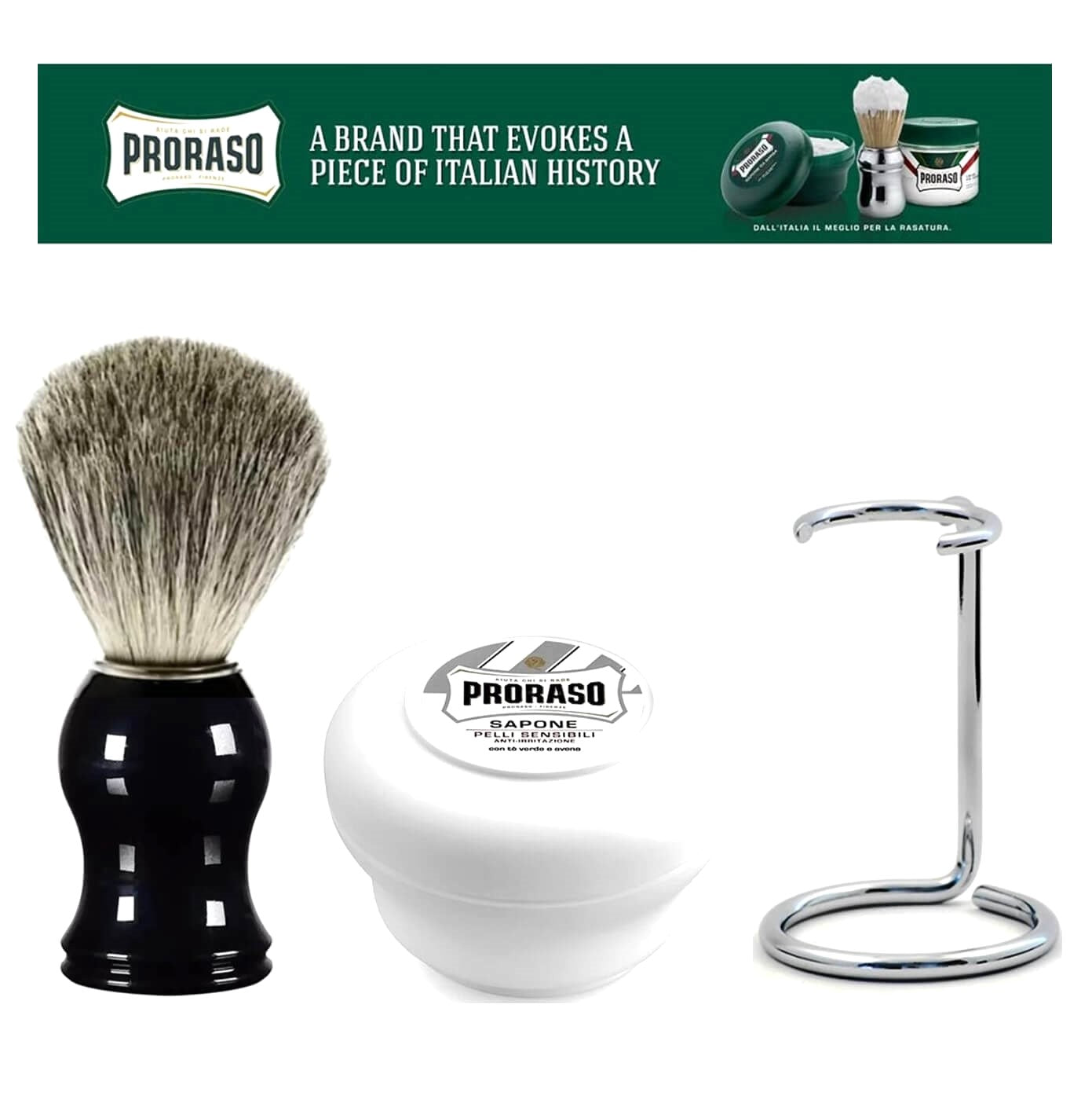 Best Buys Shave Kit - Soap/Brush/Stand
