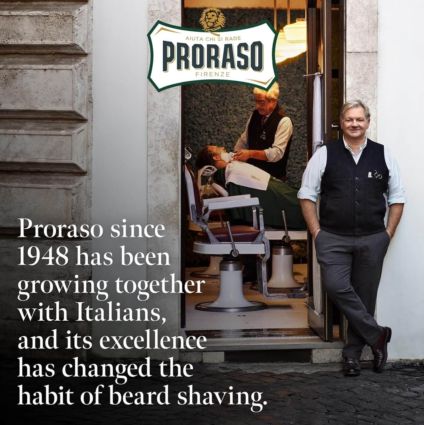 PRORASO Sandalwood and Shea Aftershave Lotion