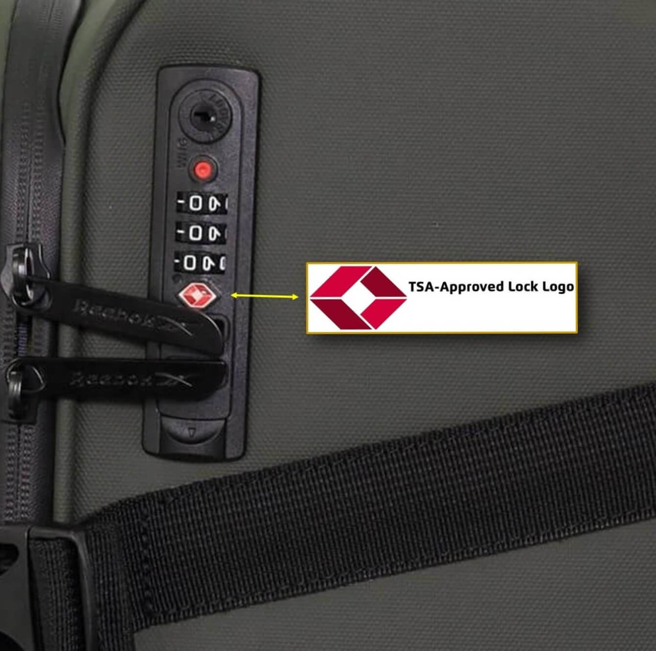 TSA Approved Lock Logo