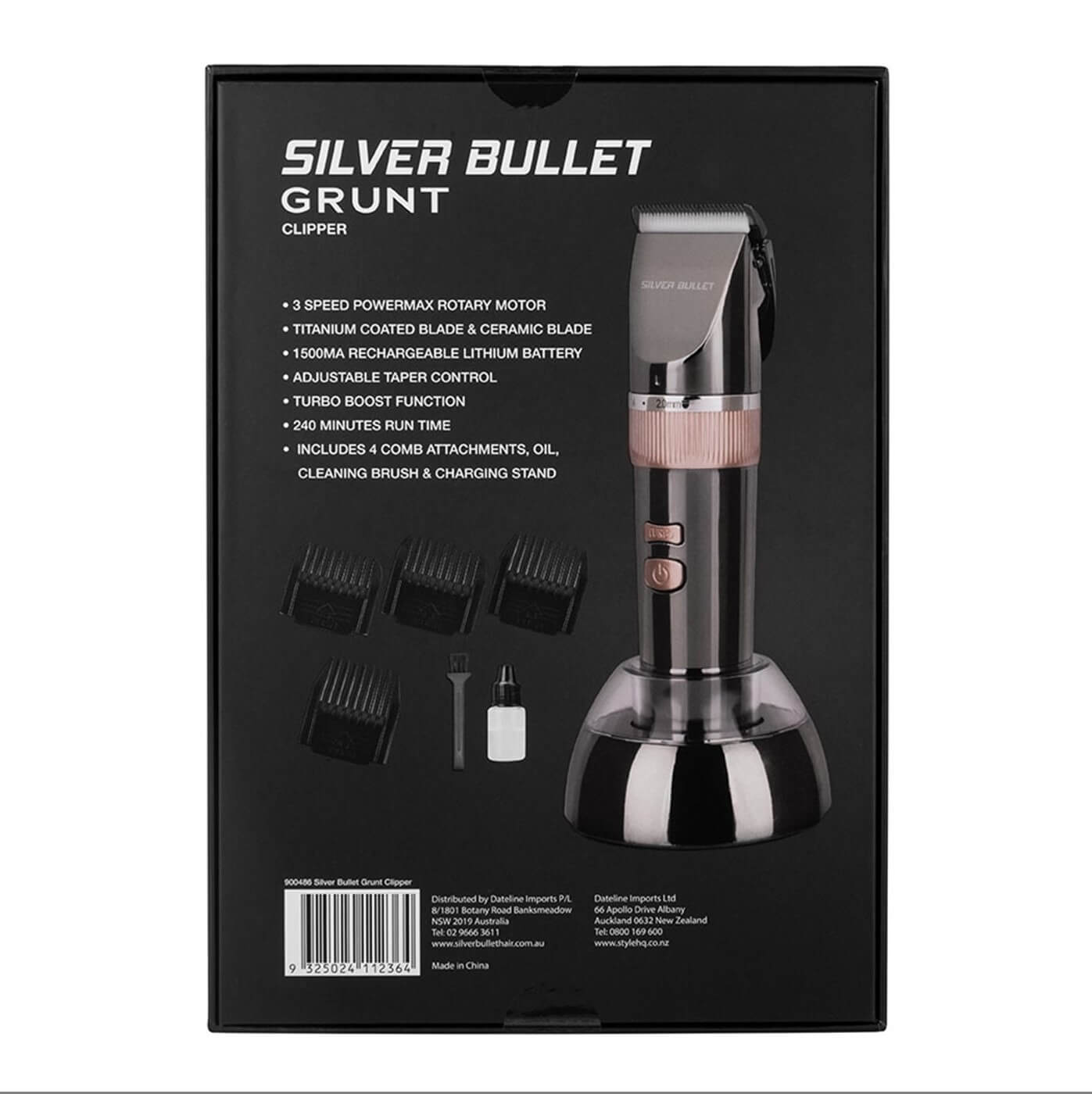 Silver Bullet Grunt Professional Hair Clipper