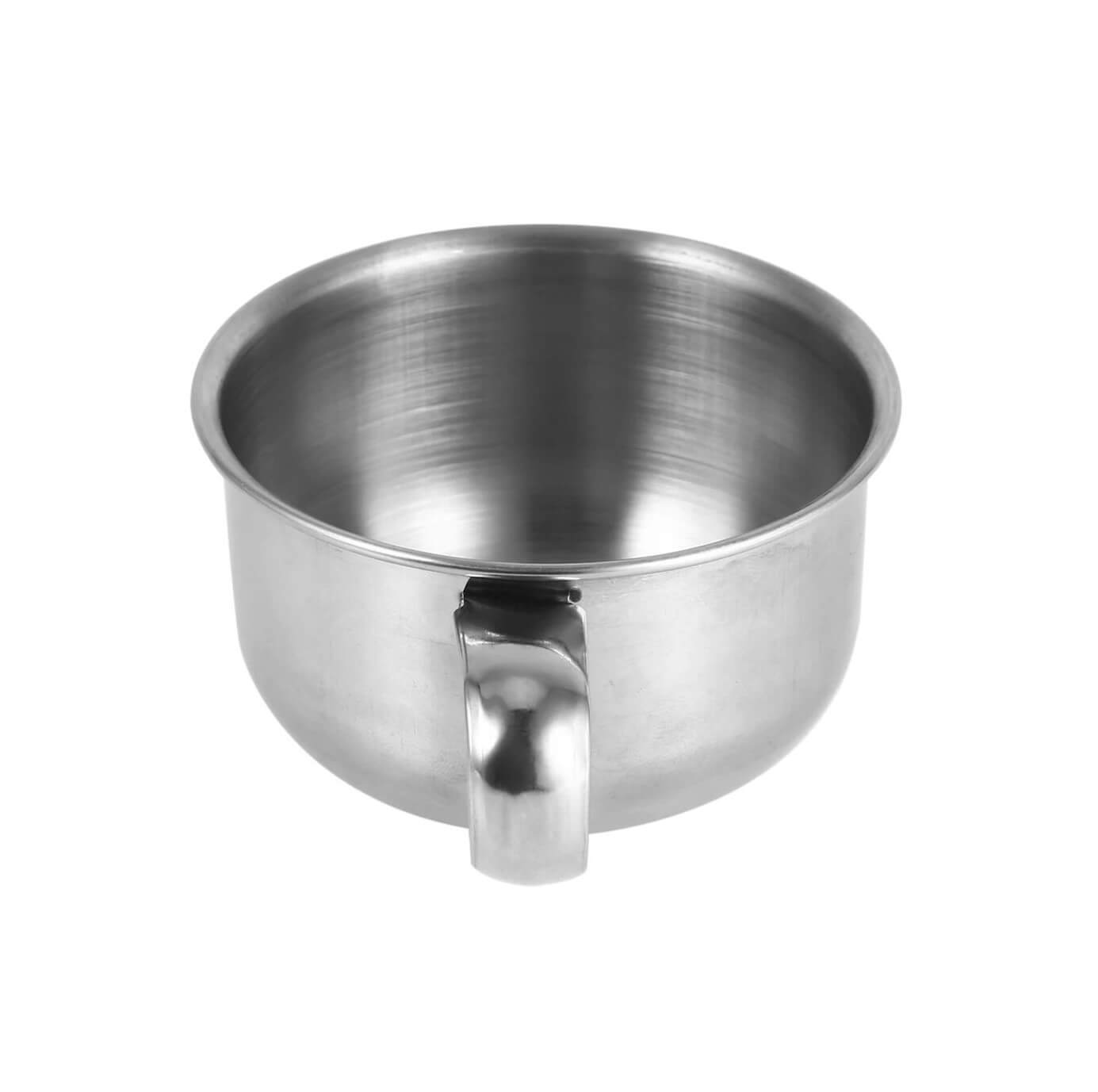 Stainless Steel Shave Bowl with Handle