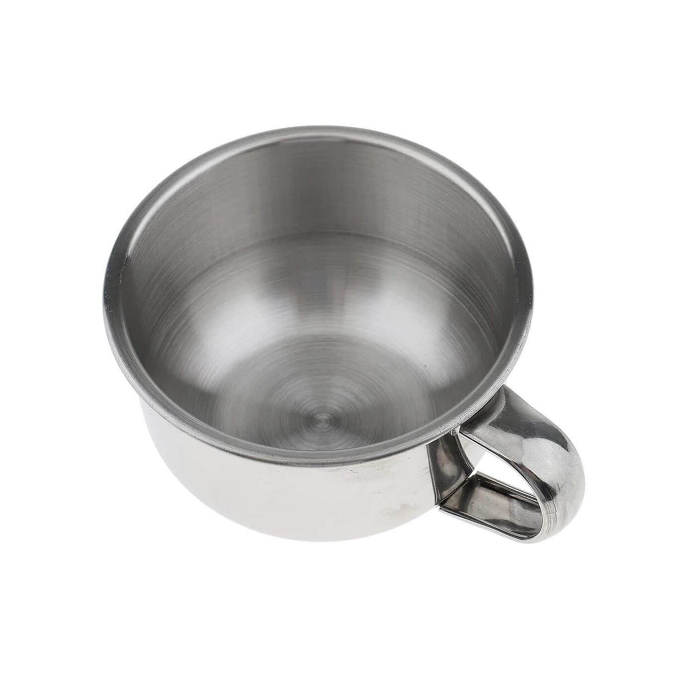 Stainless Steel Shave Bowl with Handle