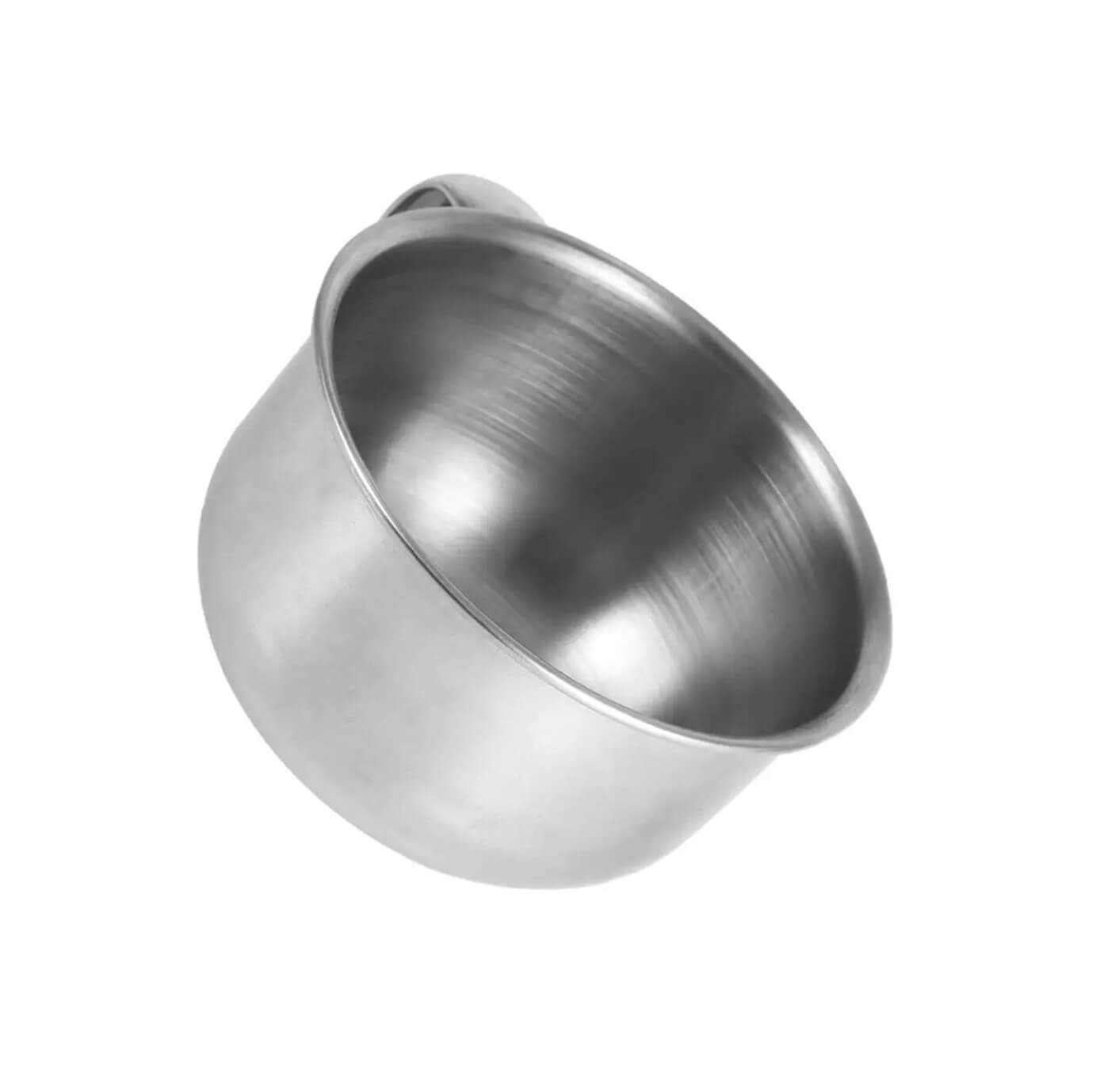 Stainless Steel Shave Bowl with Handle