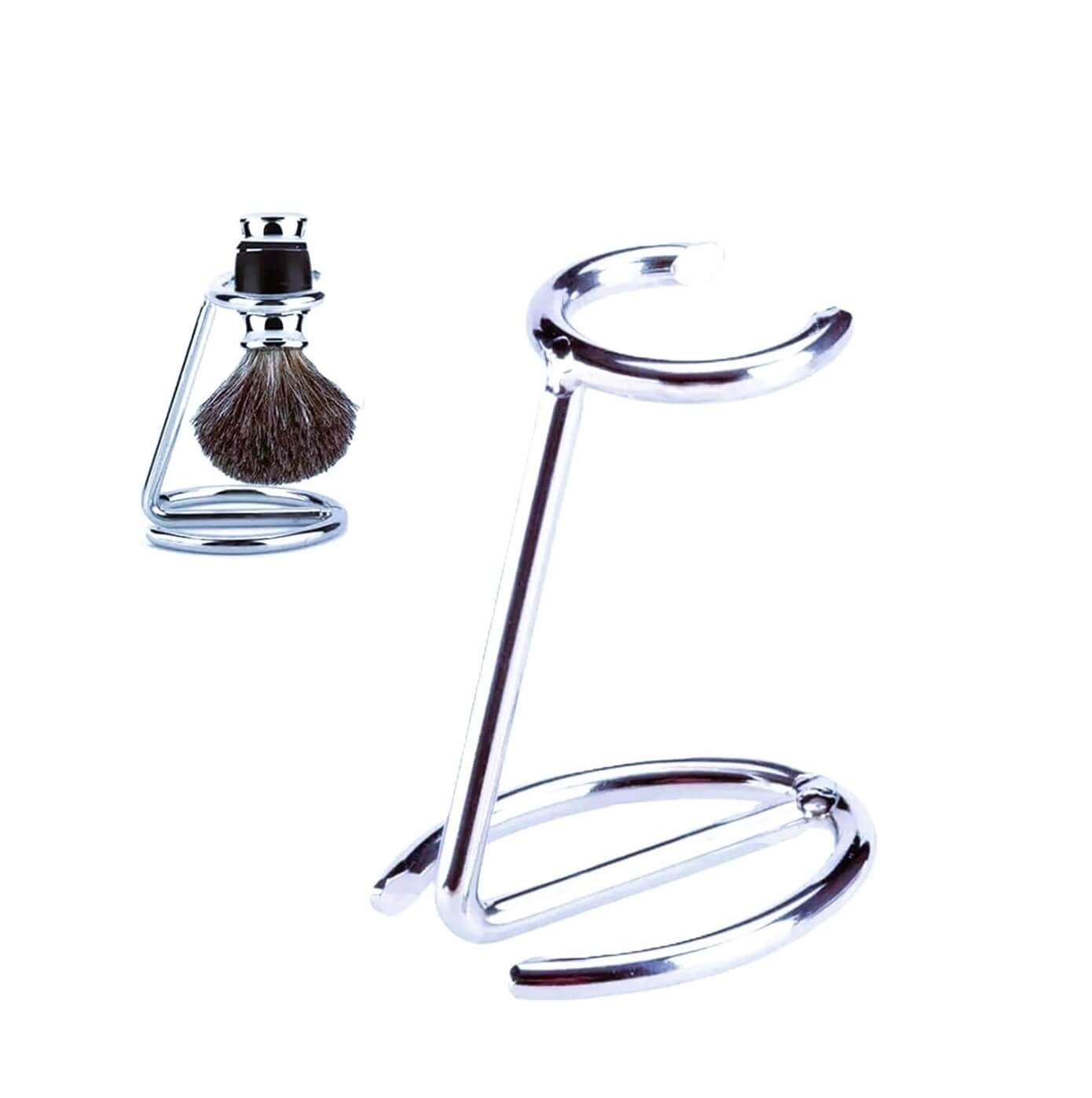 Stainless-Steel Holder for Shaving Brushes