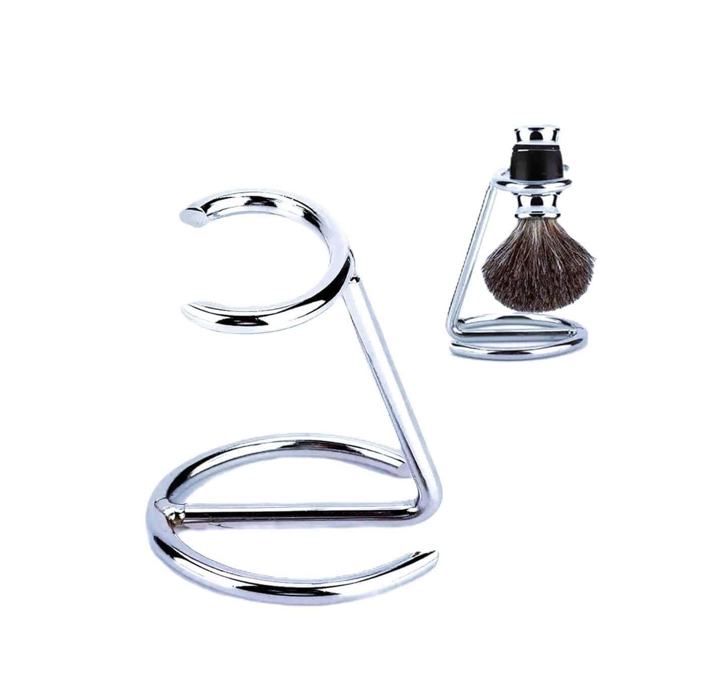 Stainless-Steel Holder for Shaving Brushes