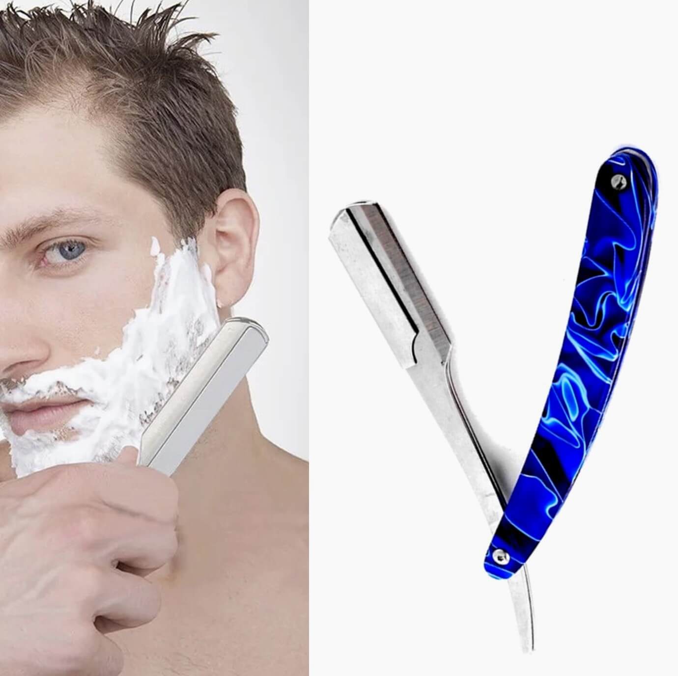 Folding Straight Razor