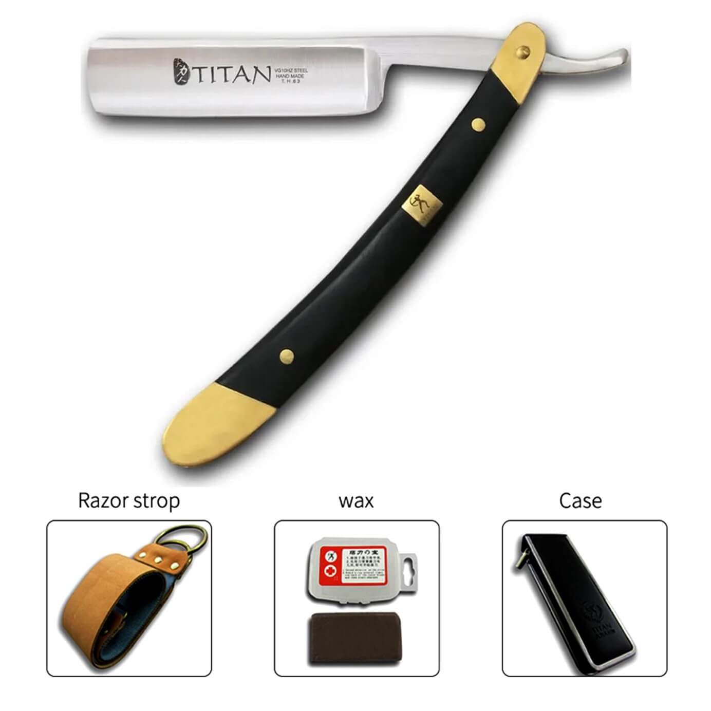TITAN Genuine Cutthroat Razor Kit