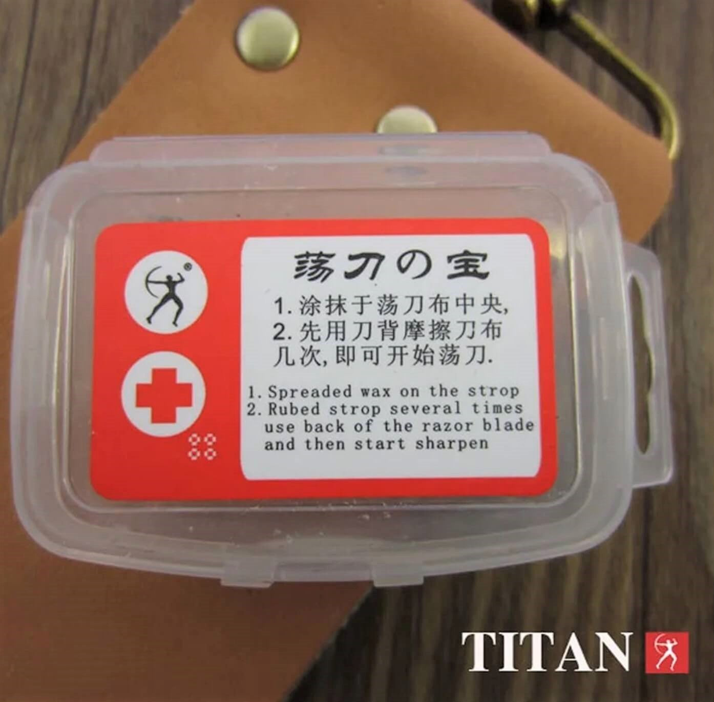 TITAN Genuine Cutthroat Razor Kit