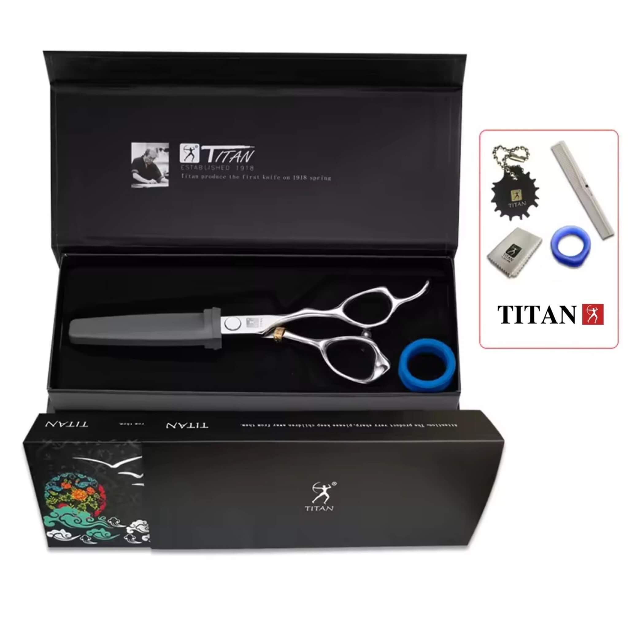 Titan Precision 5.5-inch Crafted Japanese Steel Hair Scissors