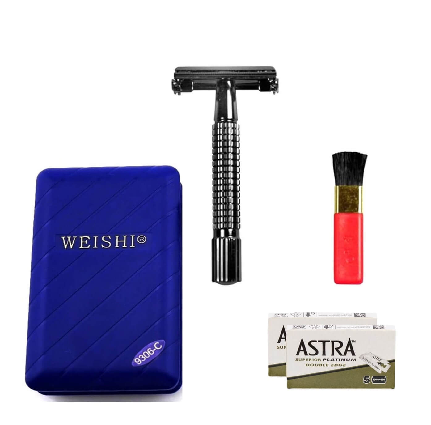 Double Edge Classic Safety Razor/Gun Metal
