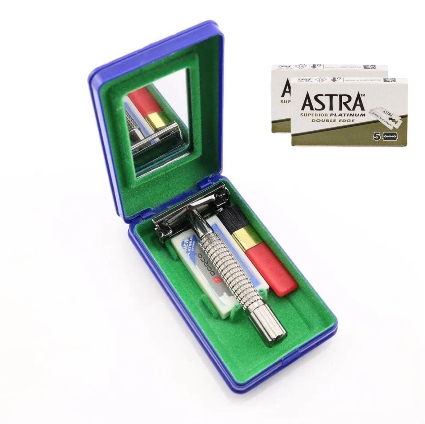 Double Edge Classic Safety Razor/Gun Metal