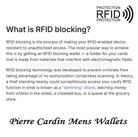 Explanation of RFID blocking