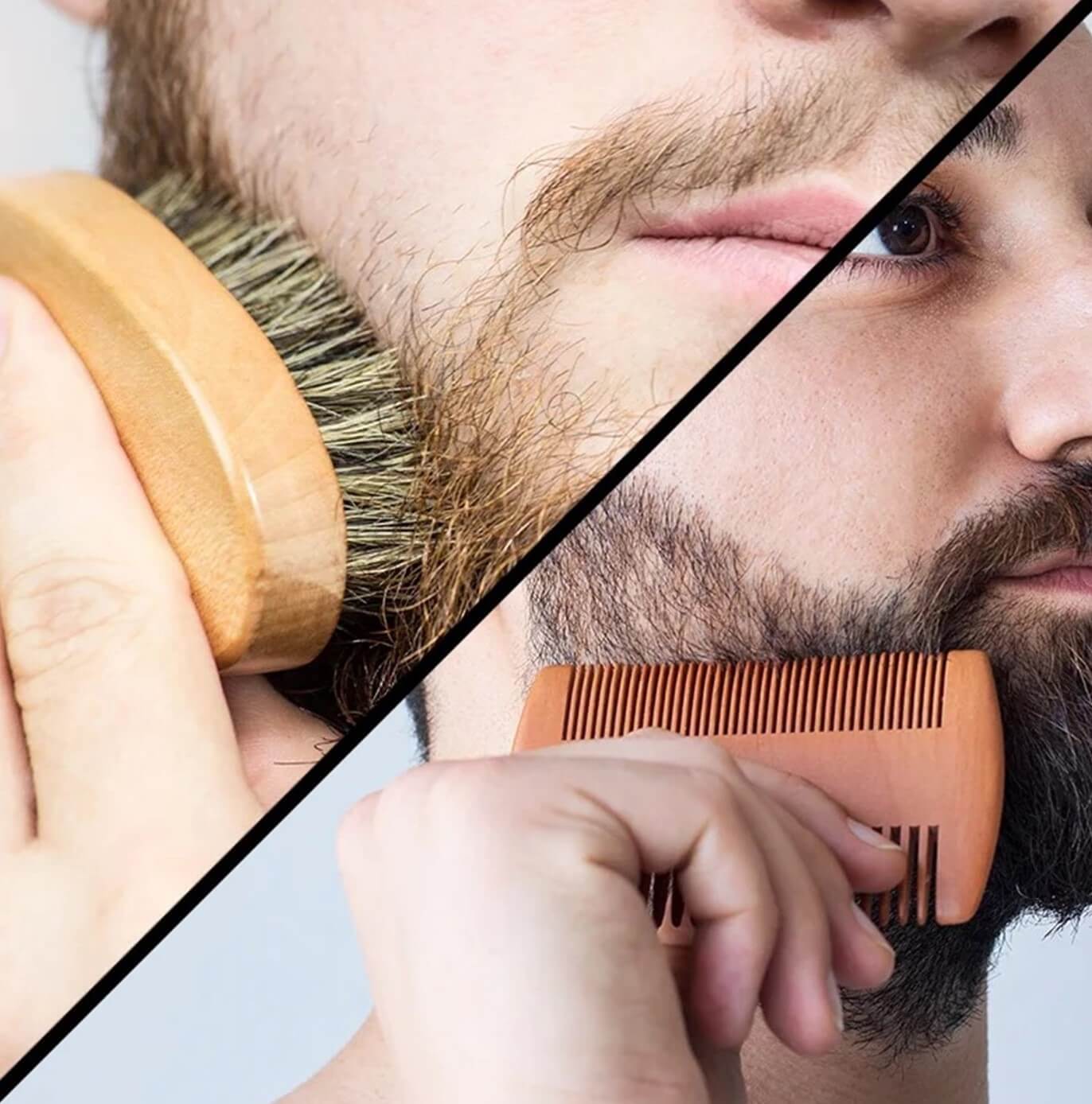 Grooming Beard Brush/Comb Pack