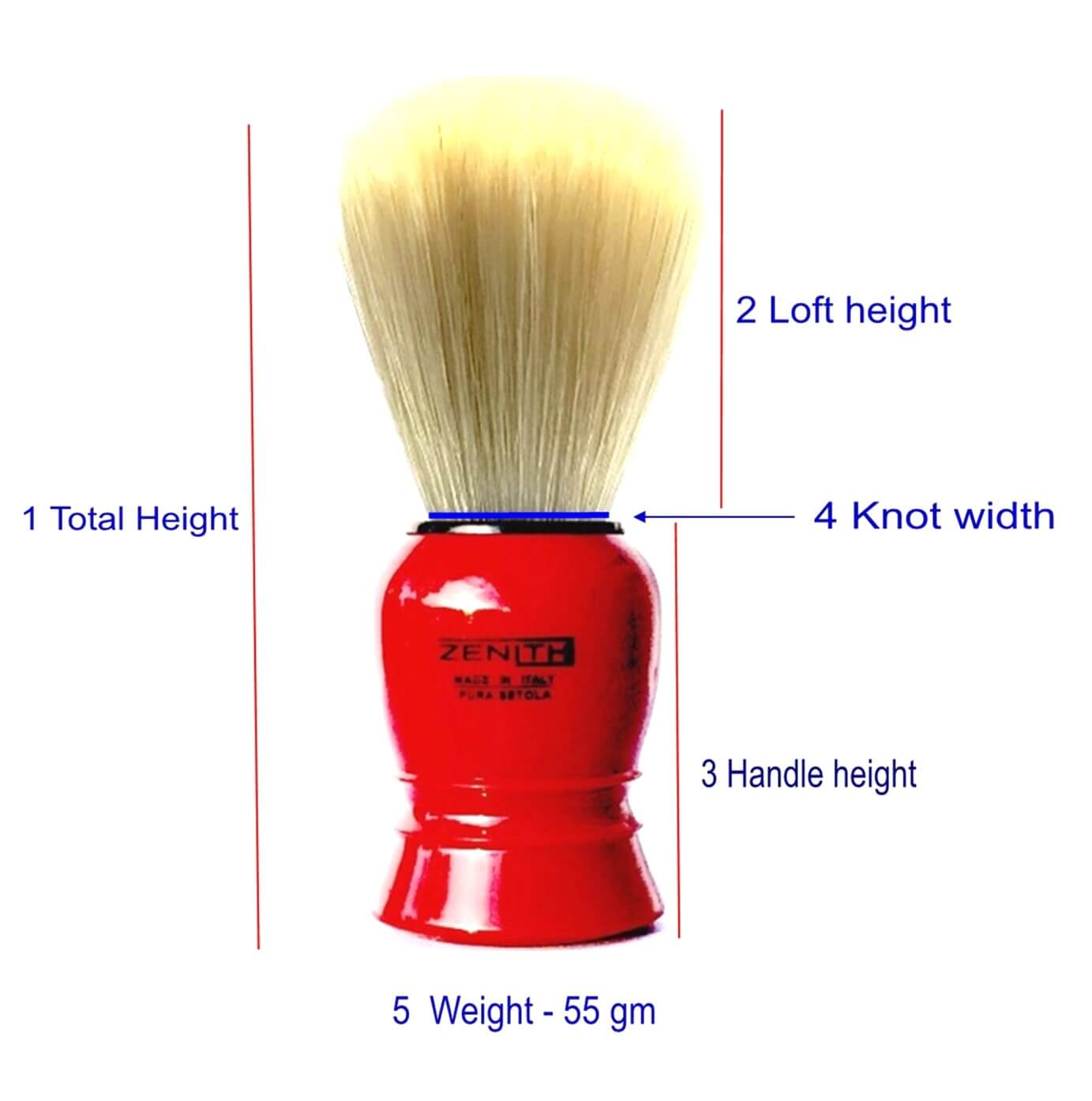 ZENITH - Italian Definitive Shaving Brush