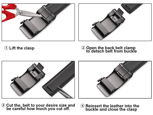 Installing a belt