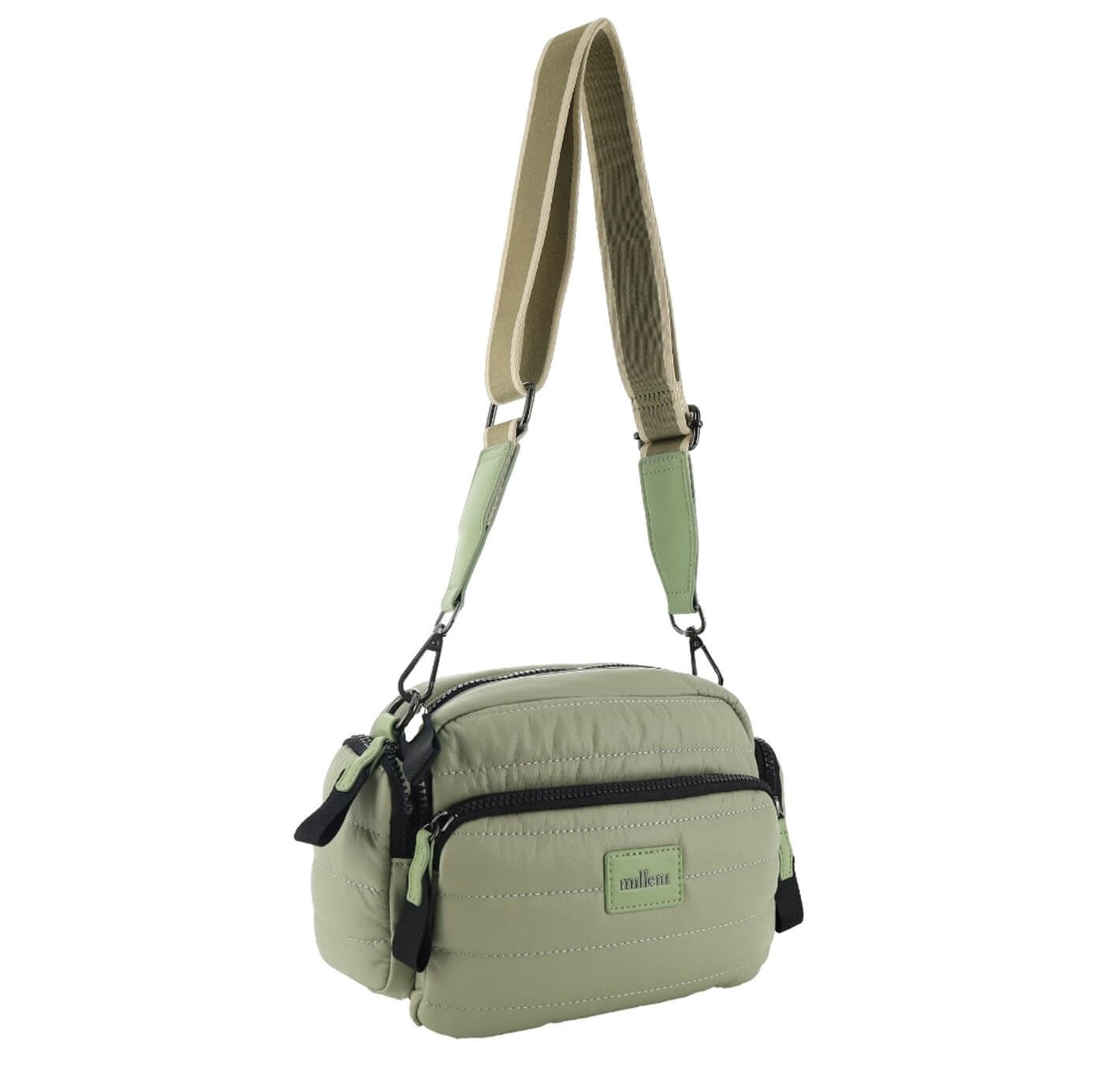 Milleni Ladies Fashion Puffer Crossbody Bag in Leaf